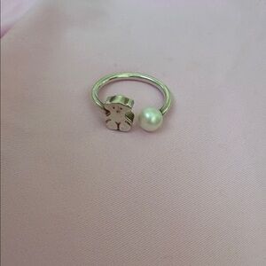 Silver Tous ring size 5